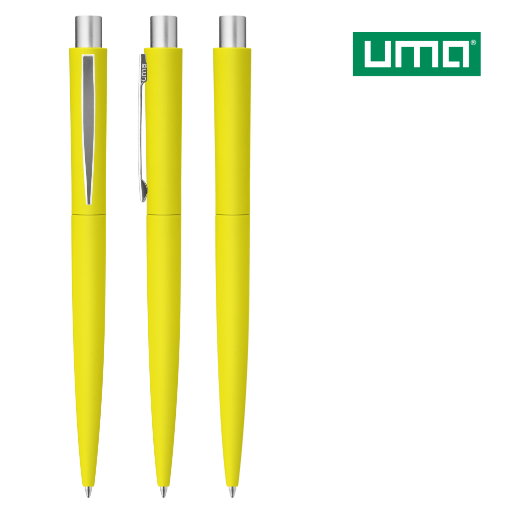 UMA LUMOS GUM Druckkugelschreiber – Gelb