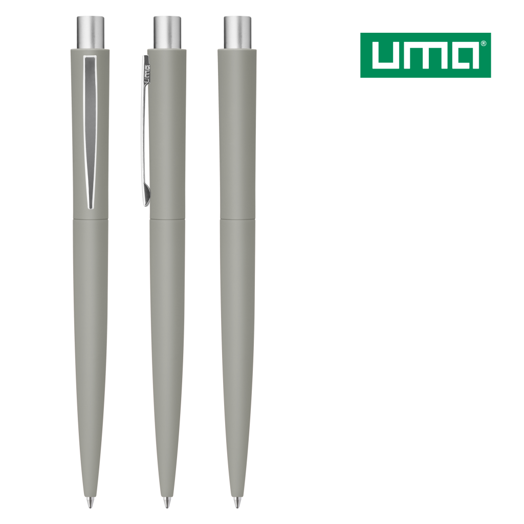 UMA LUMOS GUM Druckkugelschreiber – Grau