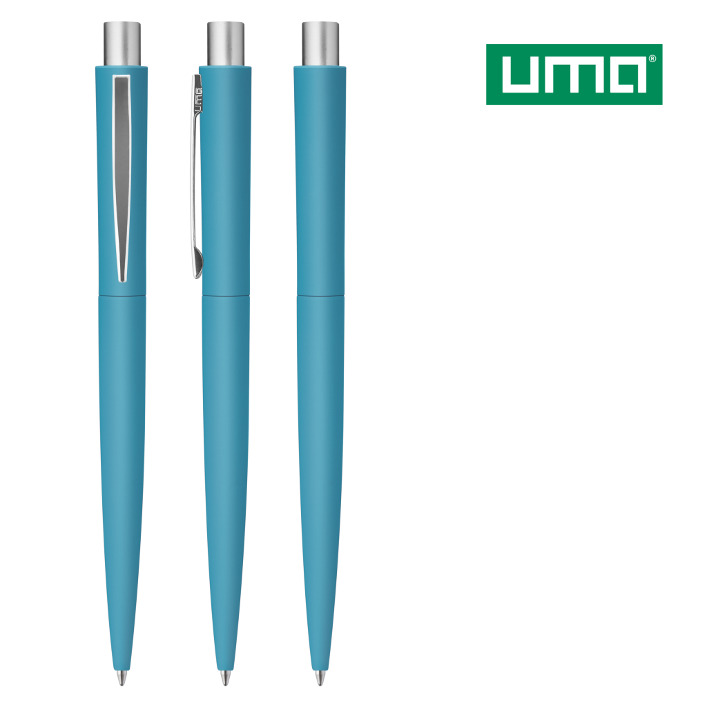 UMA LUMOS GUM Druckkugelschreiber – Hellblau