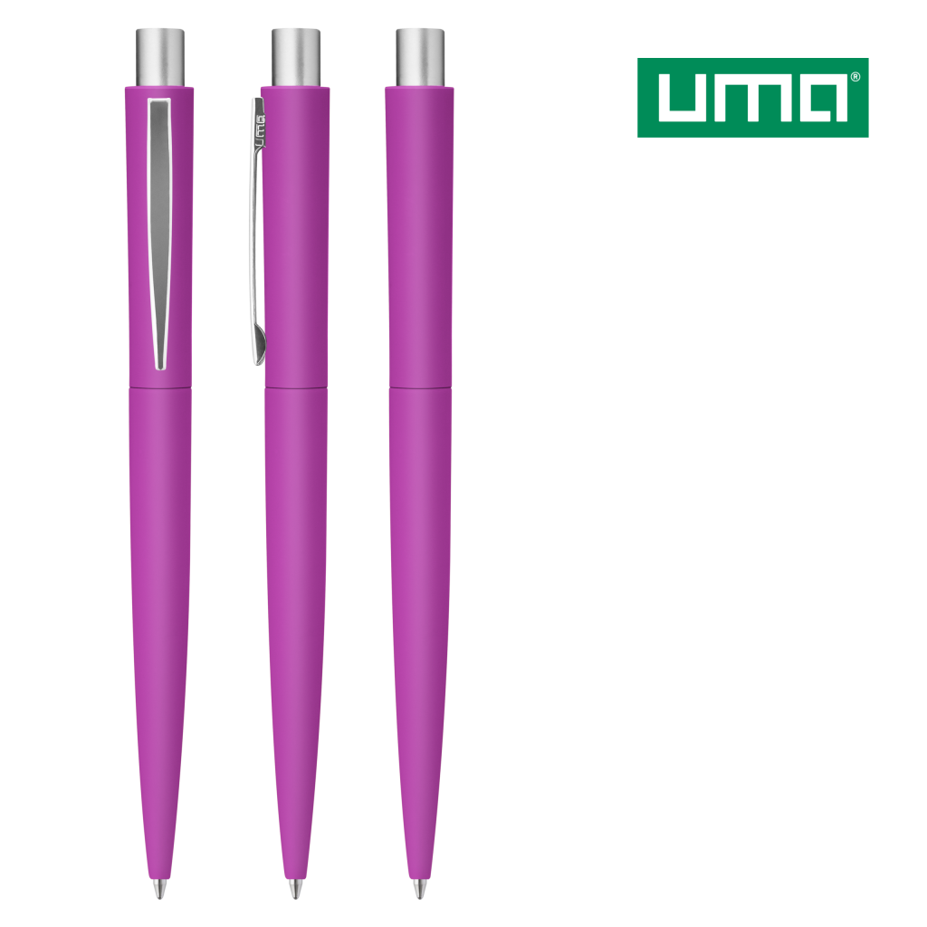 UMA LUMOS GUM Druckkugelschreiber – Magenta