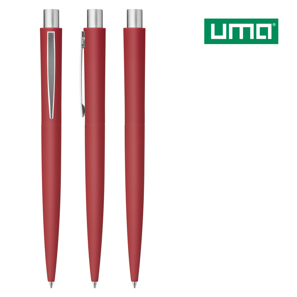 UMA LUMOS GUM Druckkugelschreiber – Rot