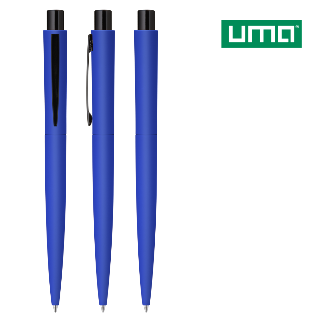 UMA LUMOS M GUM Druckkugelschreiber – Mittelblau
