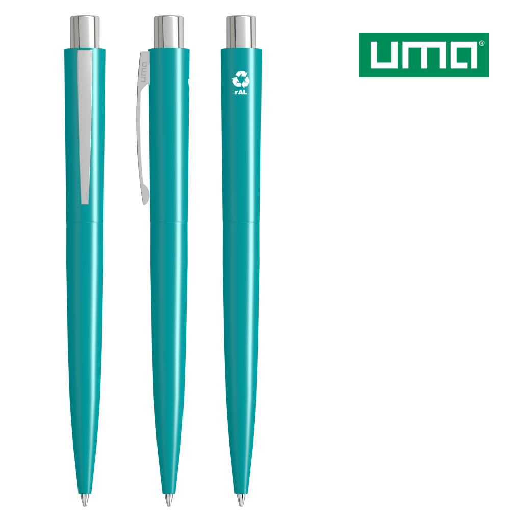UMA LUMOS RECY Druckkugelschreiber – Petrol