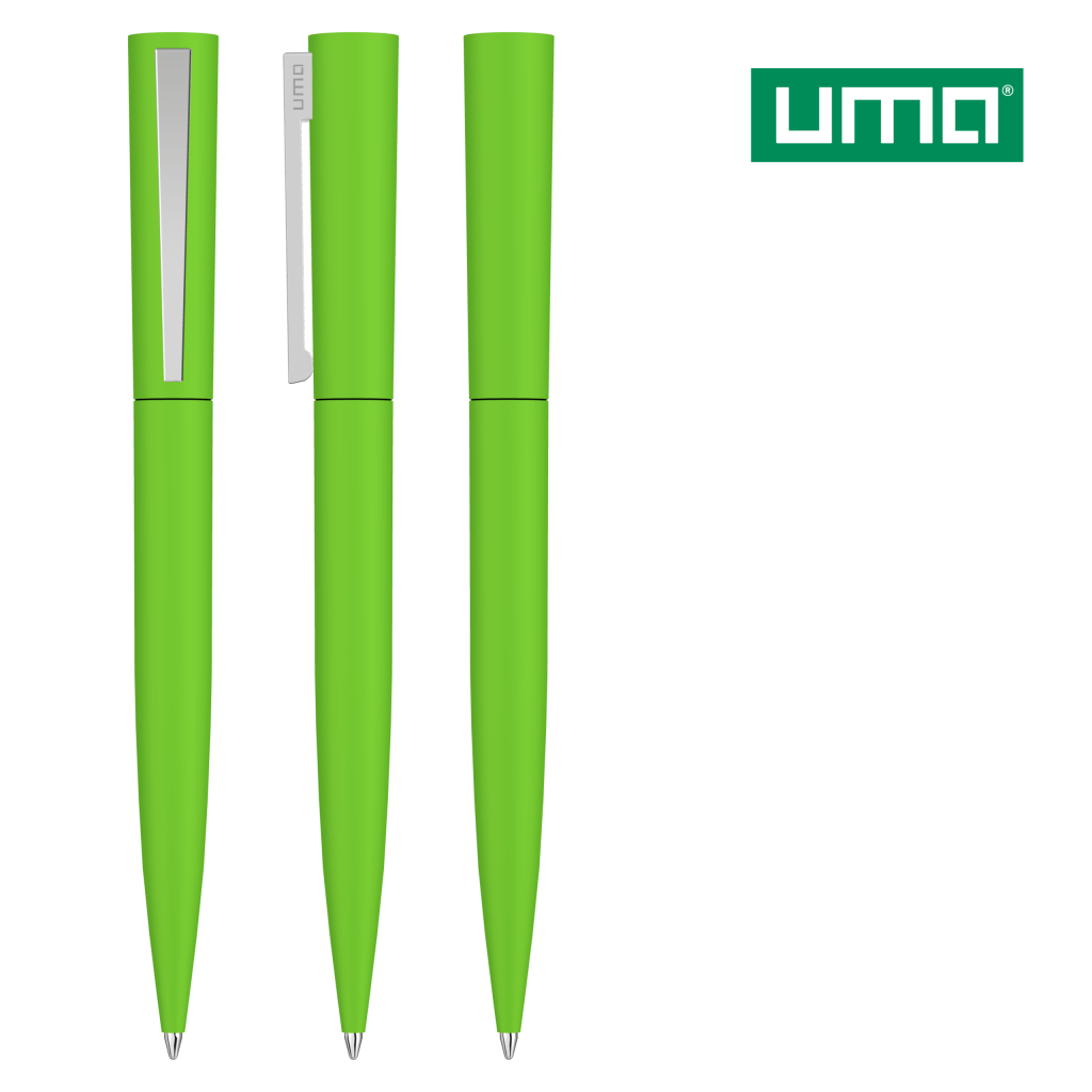 UMA BRUSH GUM Drehkugelschreiber – Hellgrün