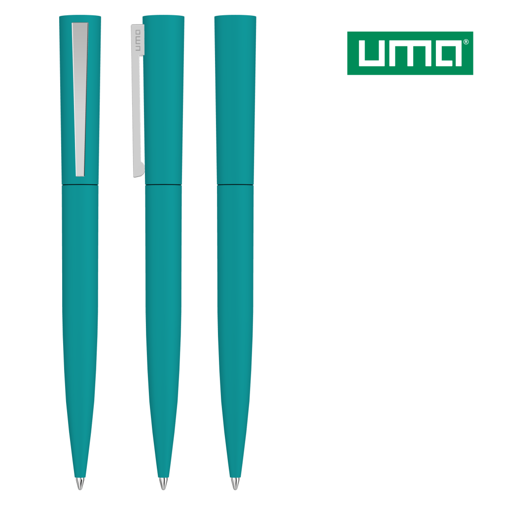 UMA BRUSH GUM Drehkugelschreiber – Petrol