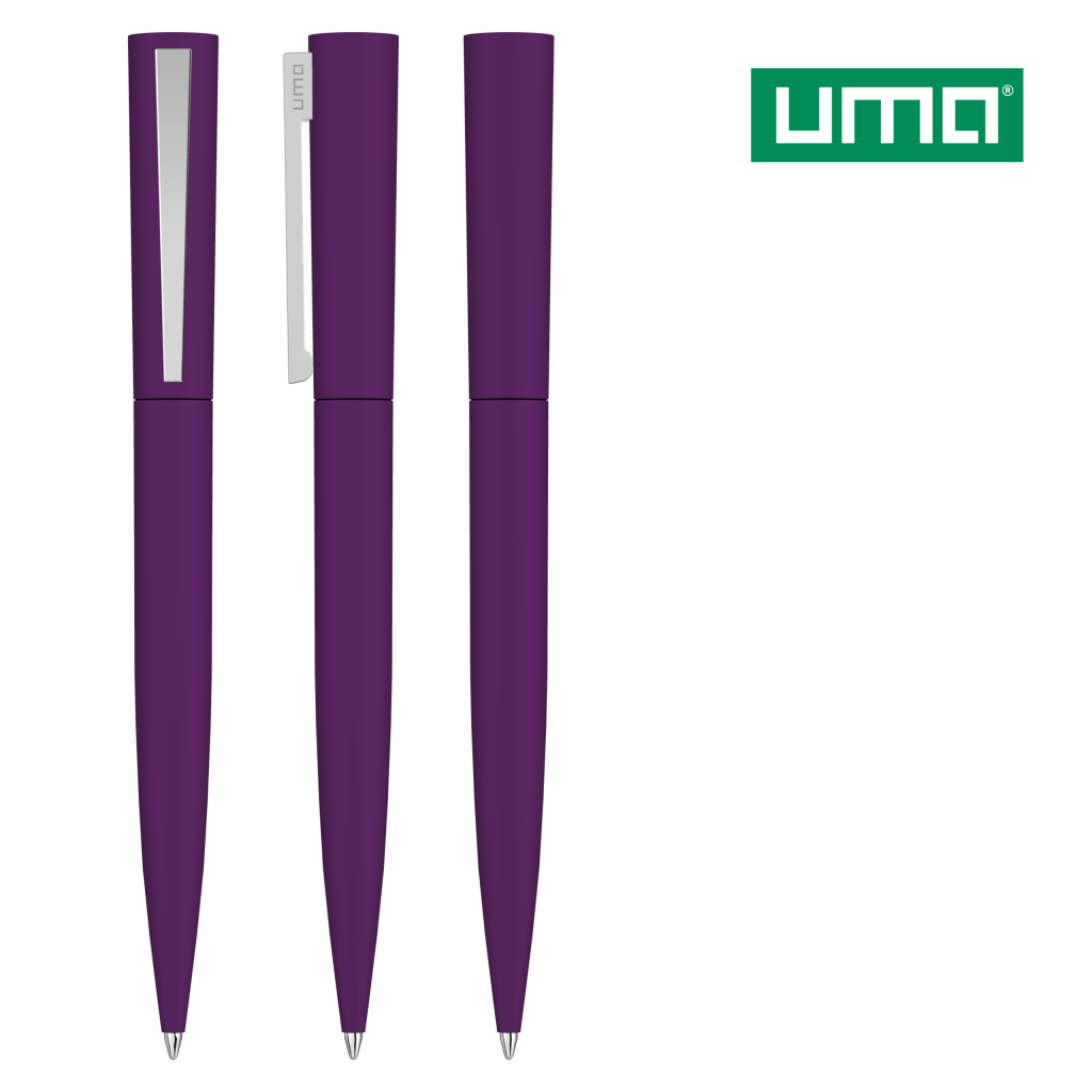 UMA BRUSH GUM Drehkugelschreiber – Violett