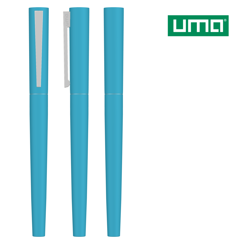 UMA BRUSH R GUM Rollerball – Hellblau