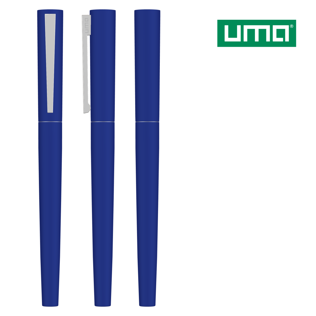 UMA BRUSH R GUM Rollerball – Mittelblau