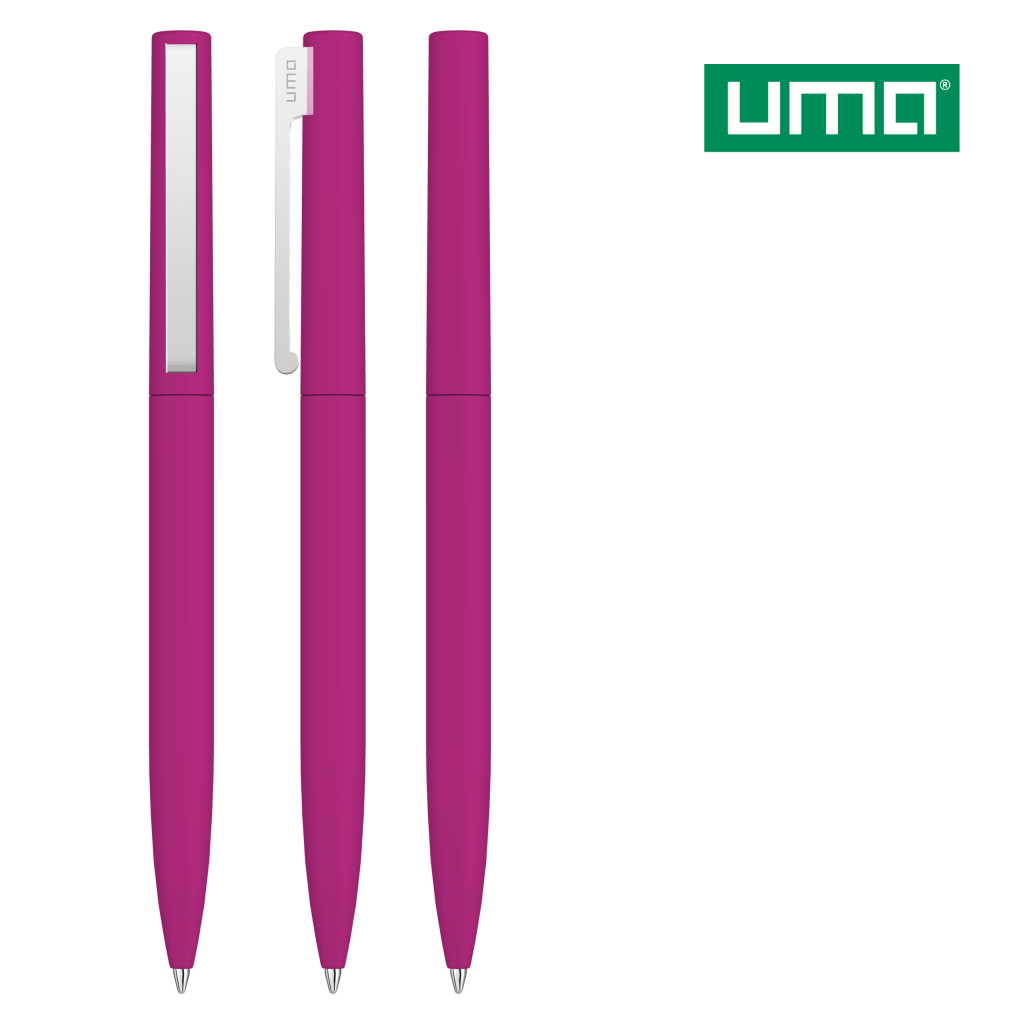 UMA BRIGHT F GUM Drehkugelschreiber – Magenta