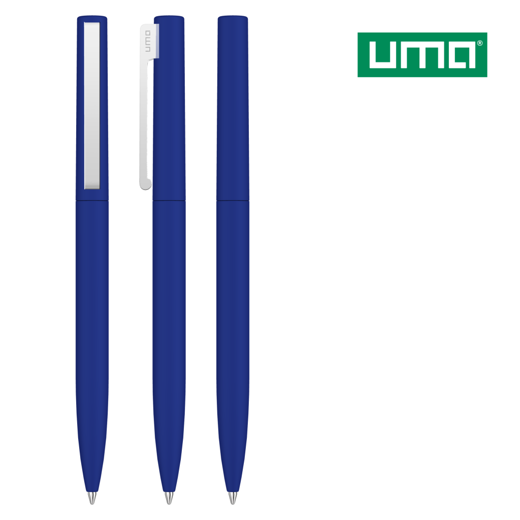 UMA BRIGHT F GUM Drehkugelschreiber – Mittelblau