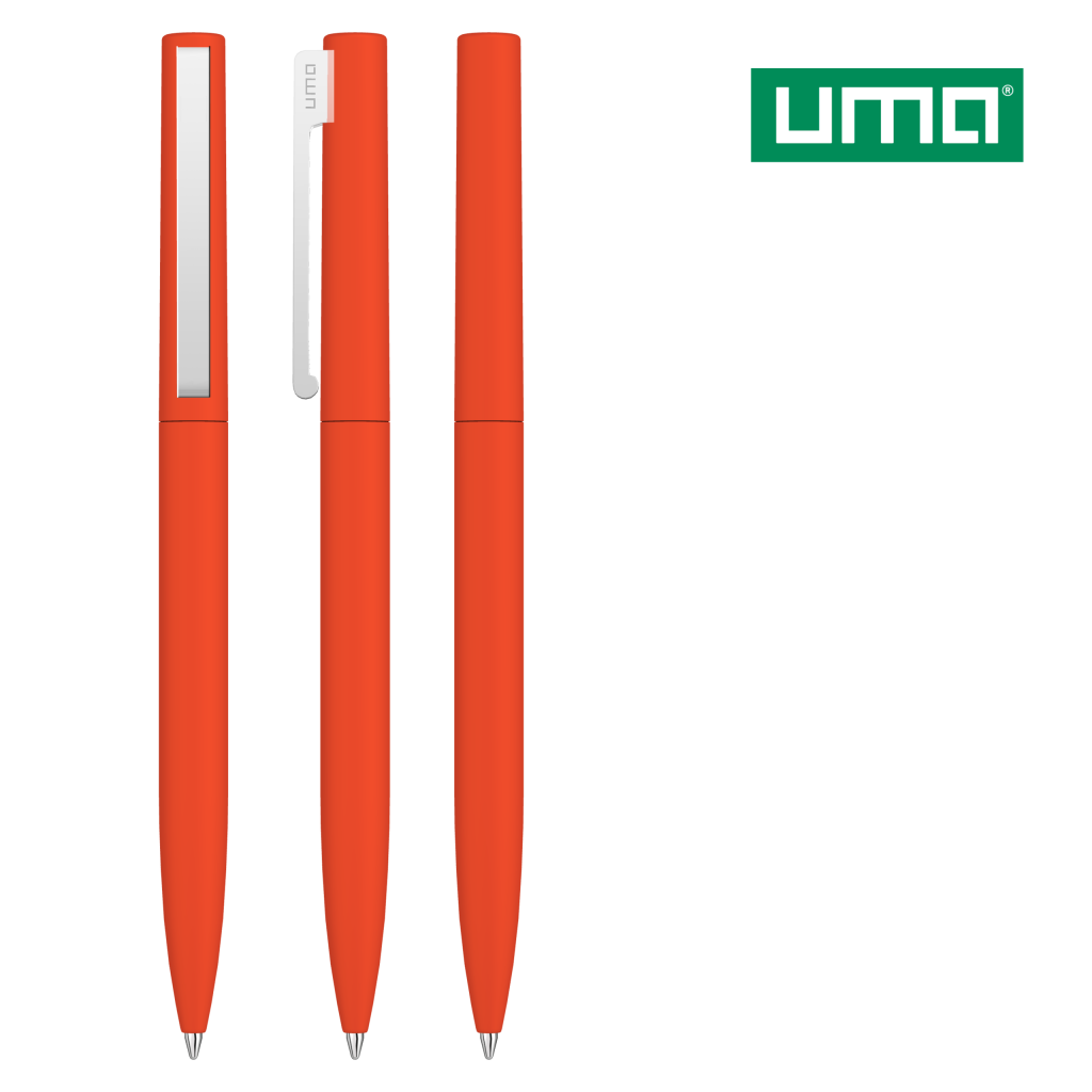 UMA BRIGHT F GUM Drehkugelschreiber – Orange