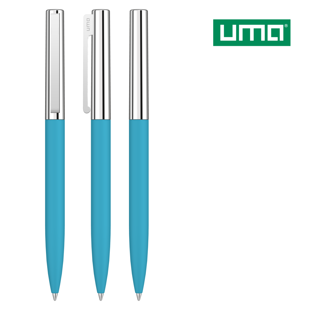 UMA BRIGHT GUM Drehkugelschreiber – Hellblau