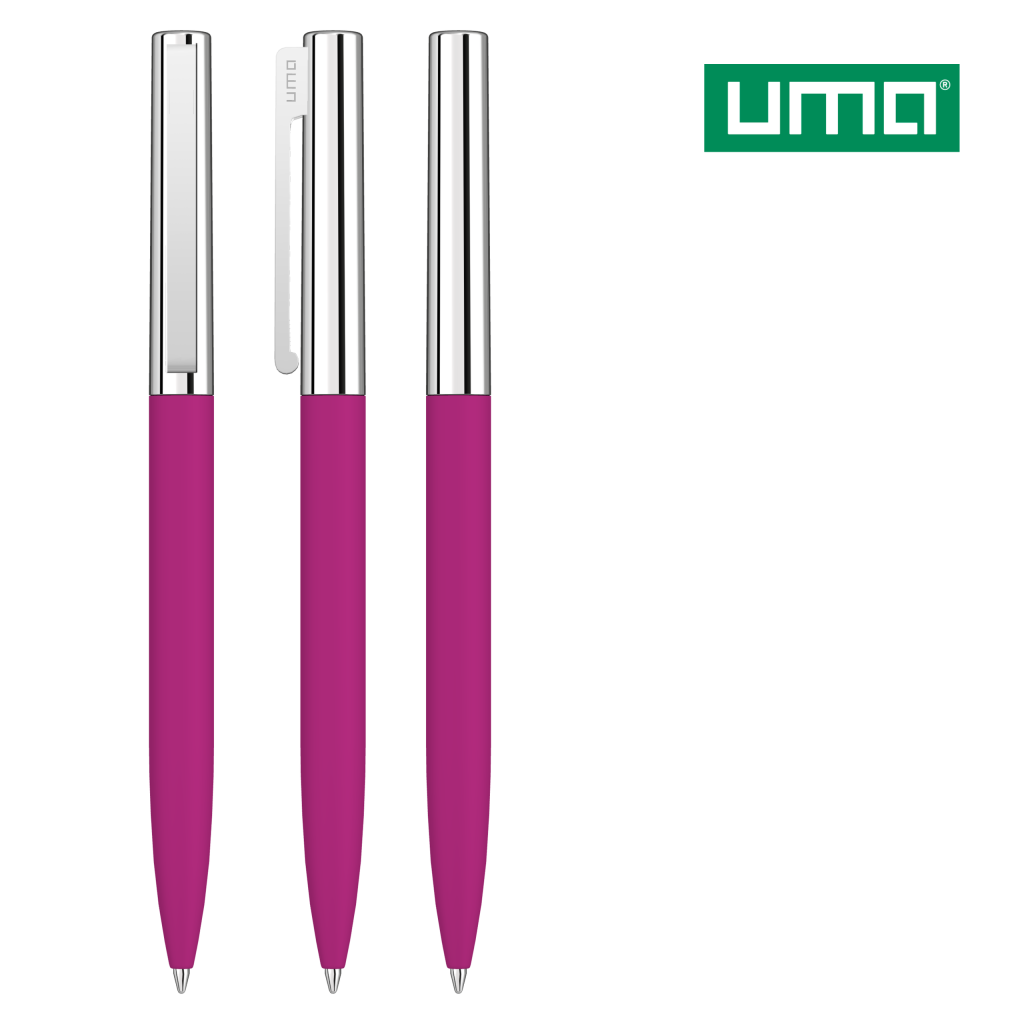 UMA BRIGHT GUM Drehkugelschreiber – Magenta