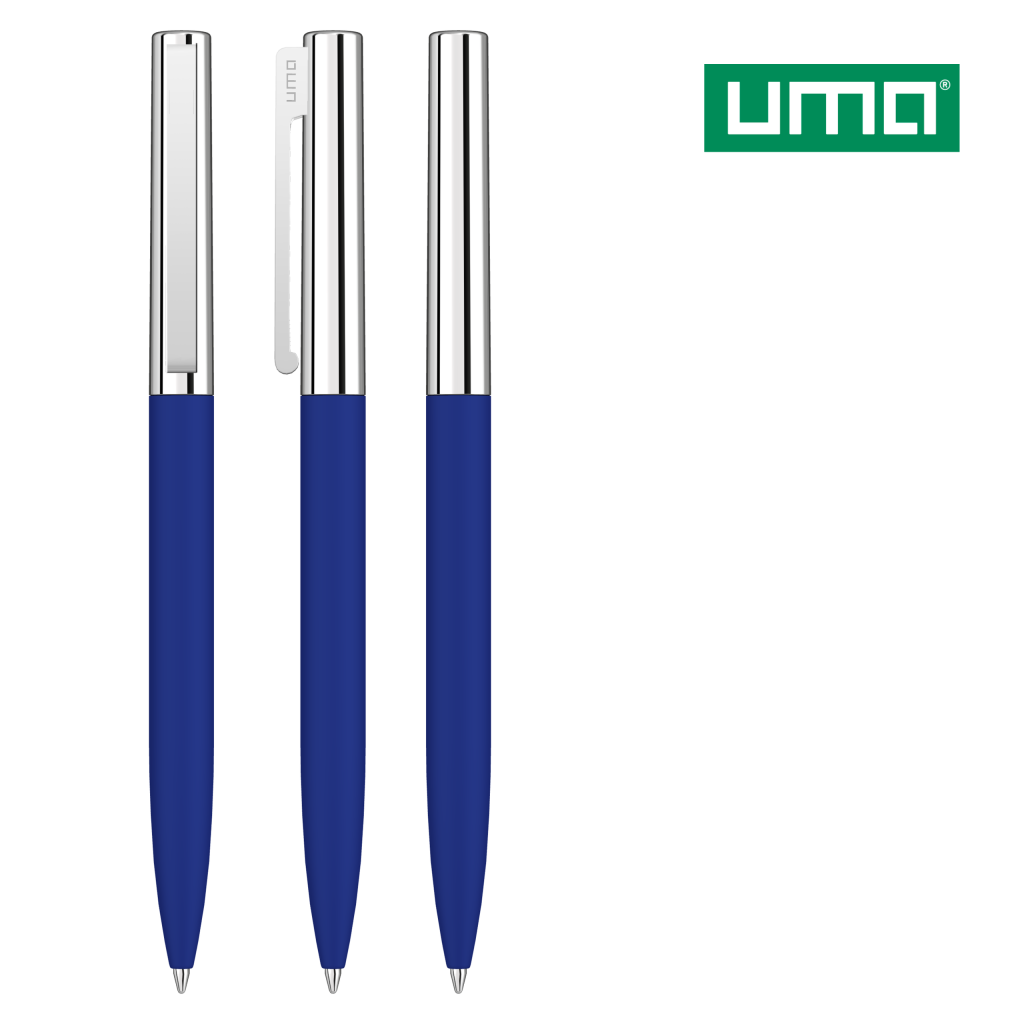 UMA BRIGHT GUM Drehkugelschreiber – Mittelblau