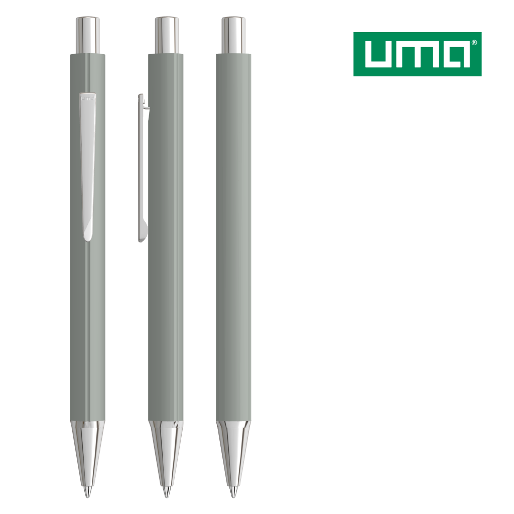 UMA PYRA GUM Druckkugelschreiber – Grau