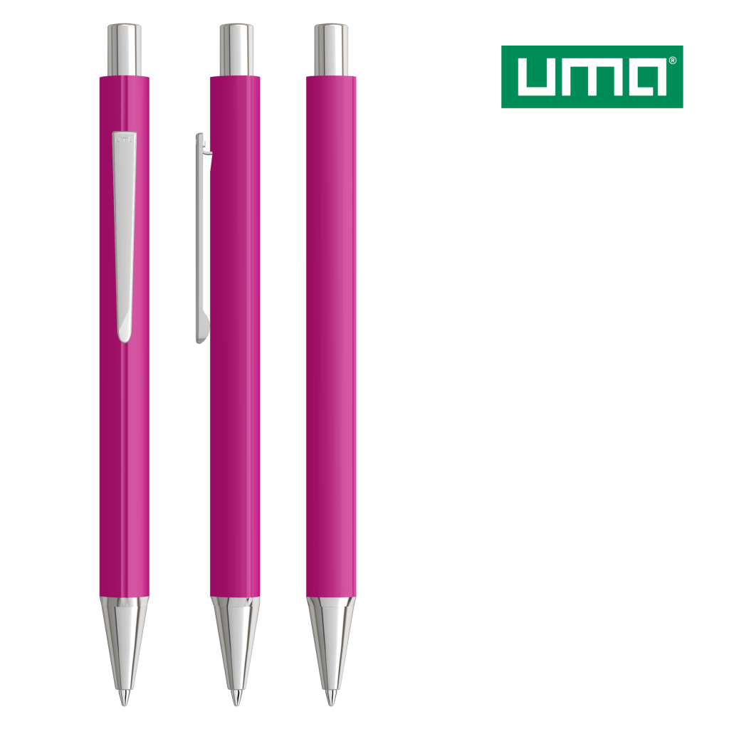 UMA PYRA GUM Druckkugelschreiber – Magenta