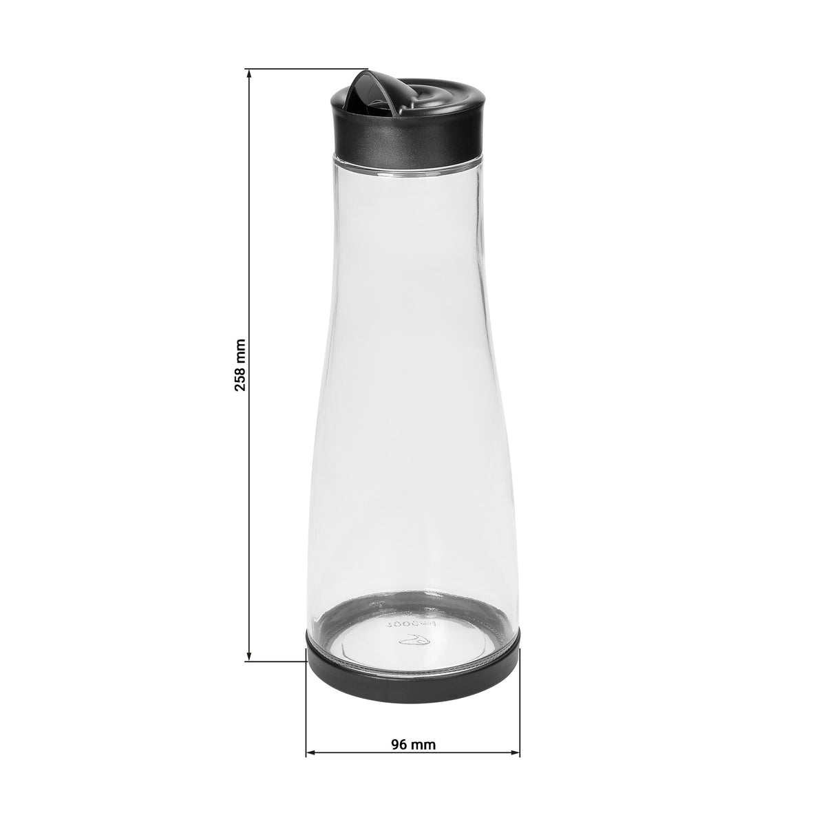 Glaskaraffe „Fresh“ 1,0 l – Detailansicht