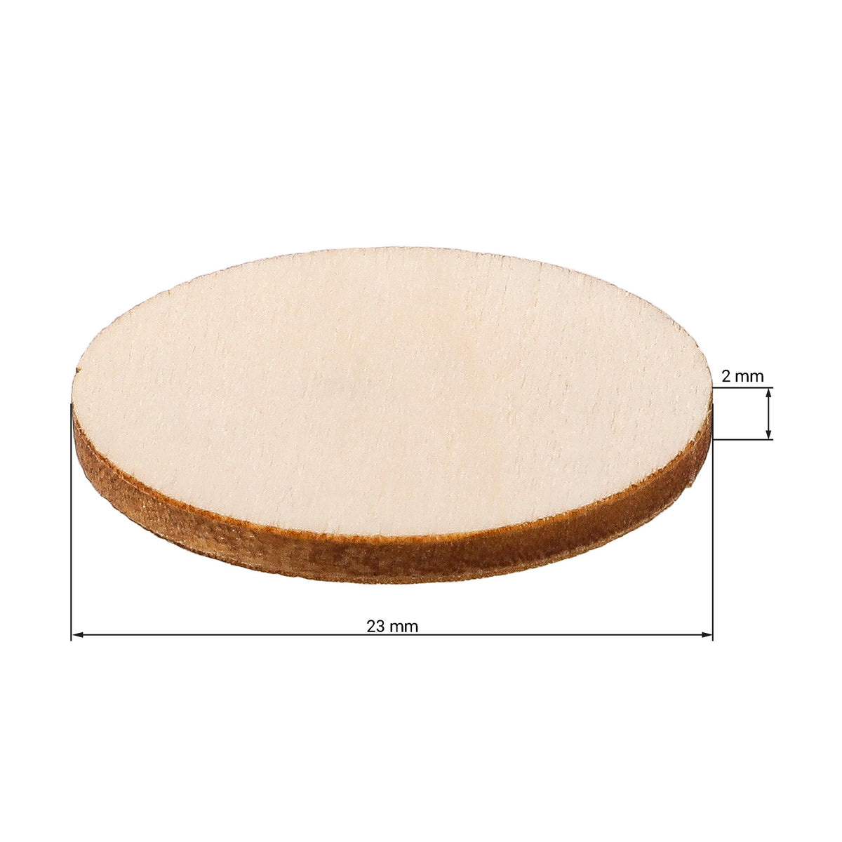 Einkaufswagenchip „Natural“ als Werbeartikel mit Logo