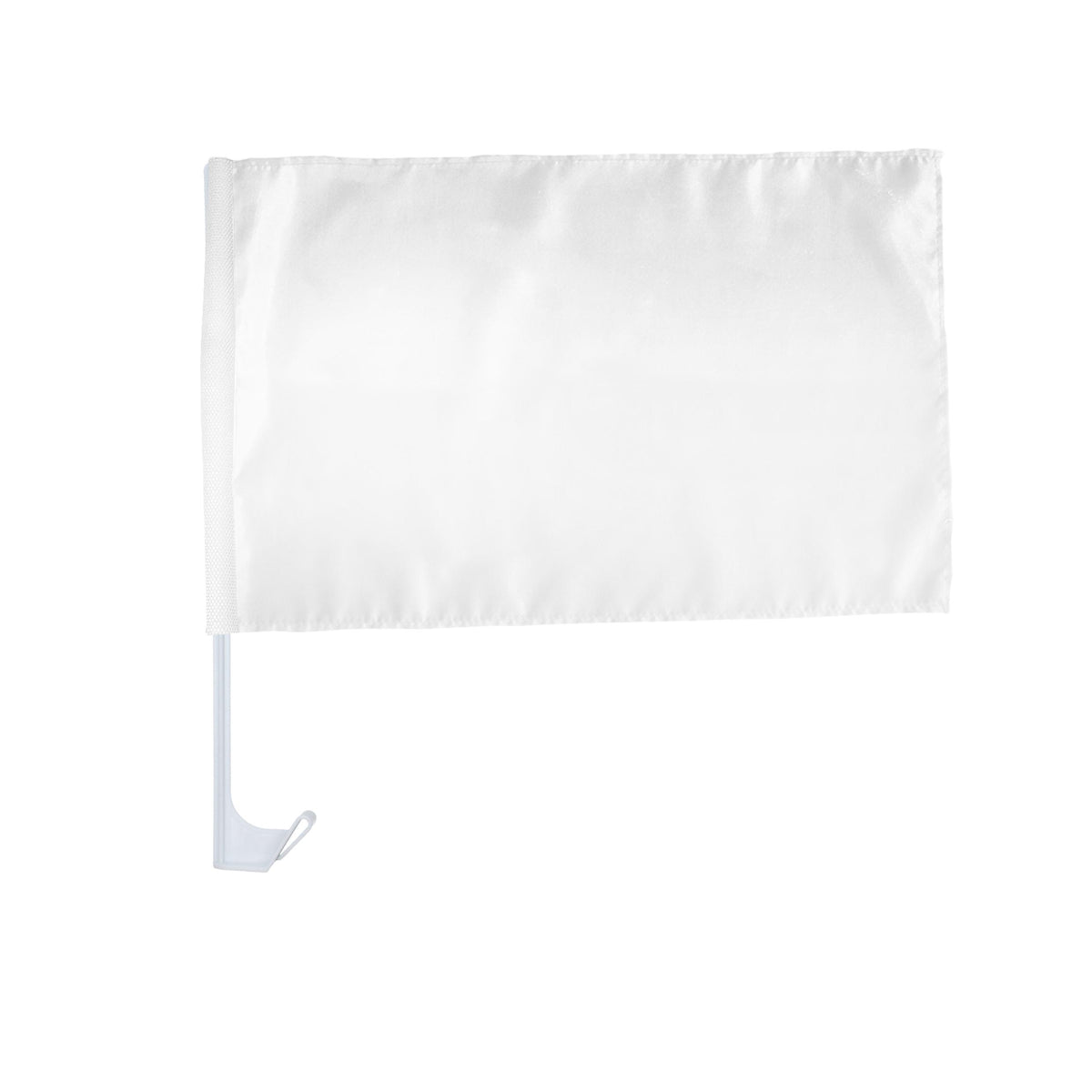Autofahne „Bianco“ als Werbeartikel mit Logo