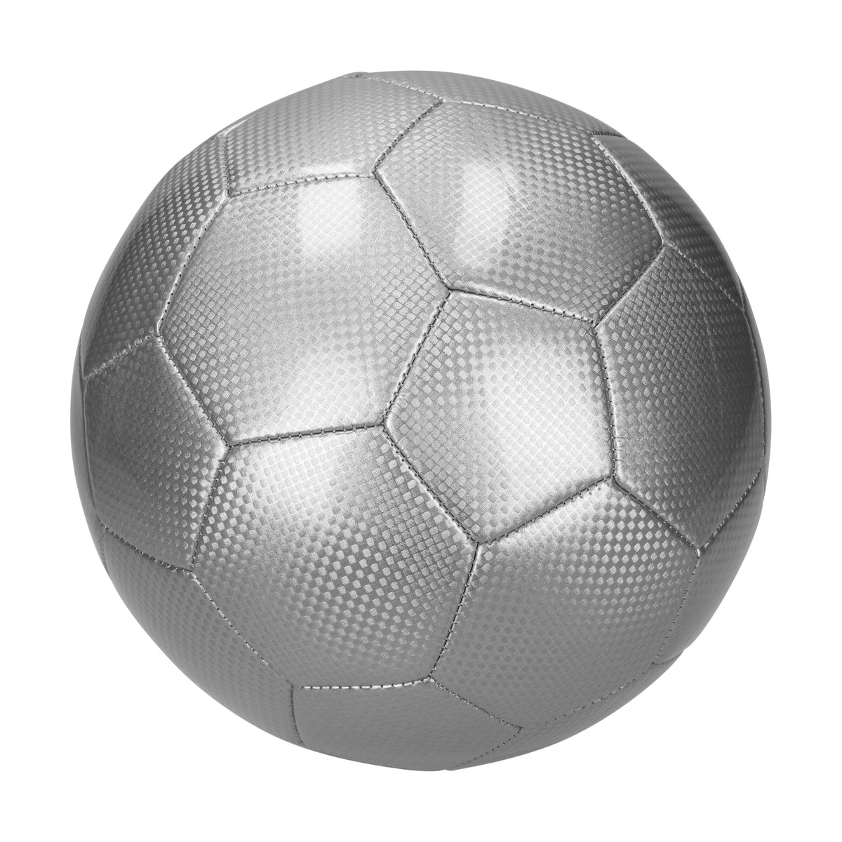 Fußball „Carbon“, groß als Werbeartikel mit Logo