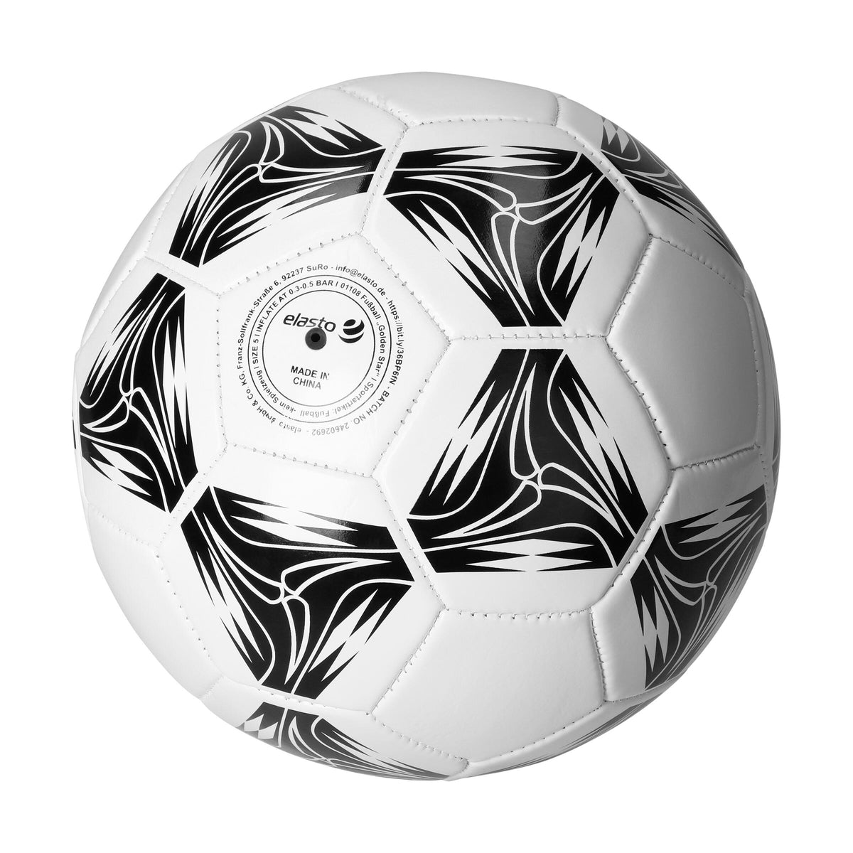 Fußball „Golden Star“ als Werbeartikel mit Logo