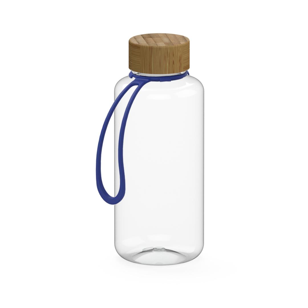 Trinkflasche „Natural“, 1,0 l, inkl. Strap als Werbeartikel mit Logo