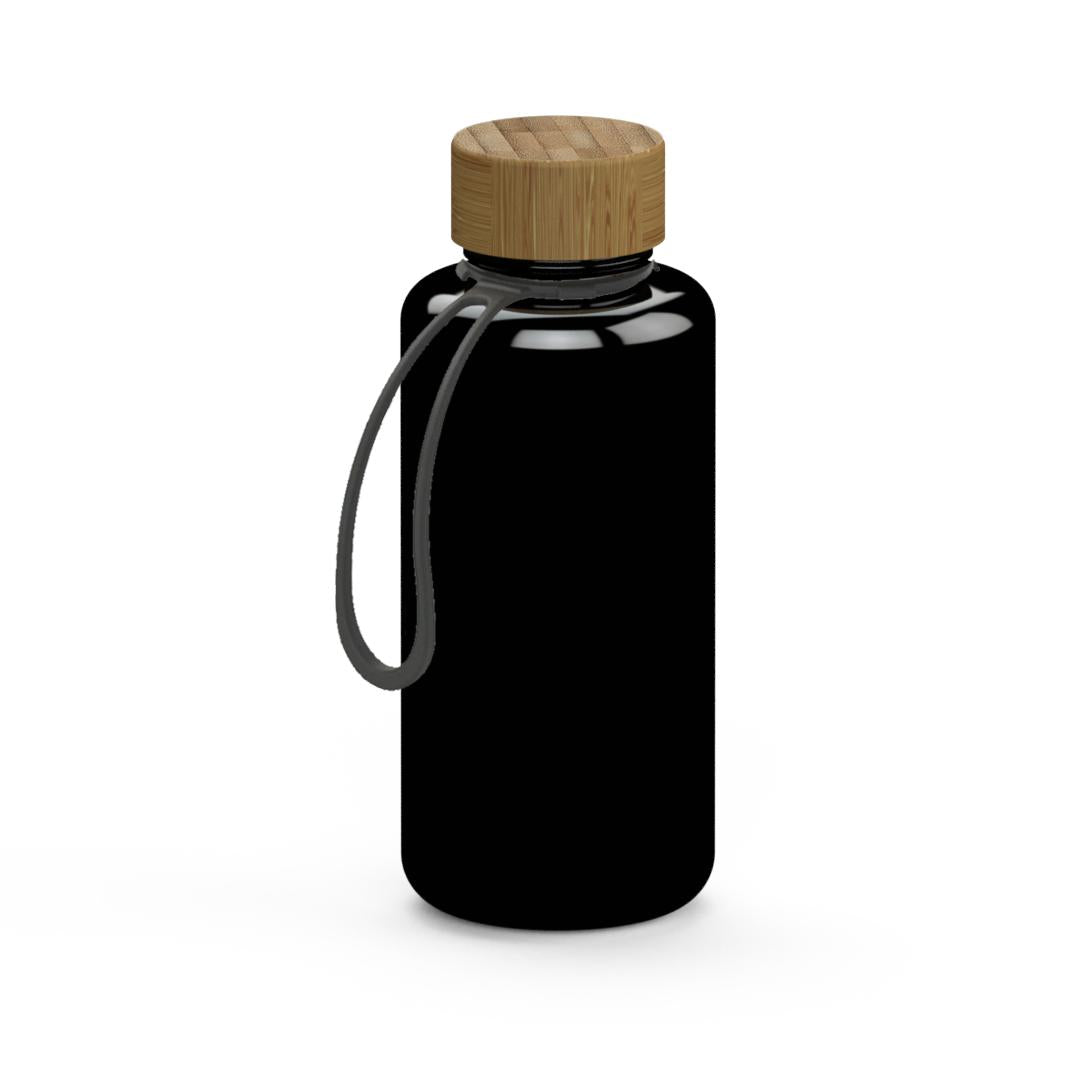 Trinkflasche „Natural“, 1,0 l, inkl. Strap als Werbeartikel mit Logo