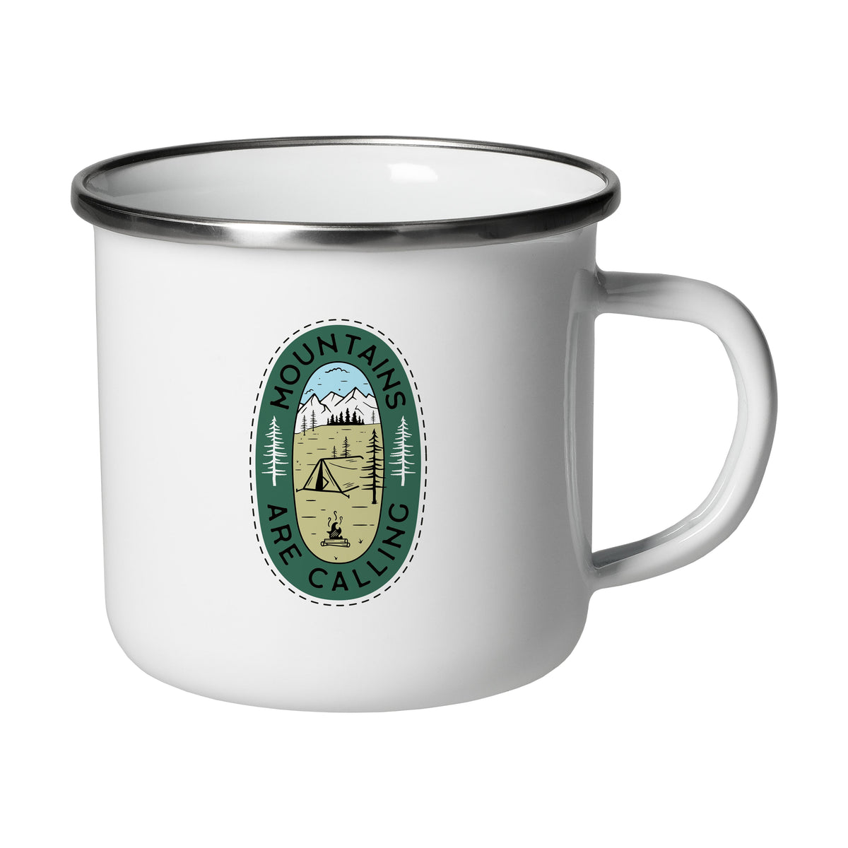 Emaille-Becher „Cozy“ 300 ml, Subli als Werbeartikel mit Logo