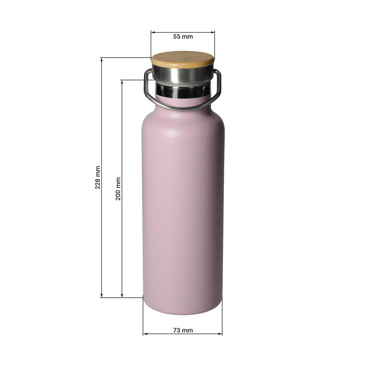 Vakuum Flasche „Cascada“ 0,5 l als Werbeartikel mit Logo