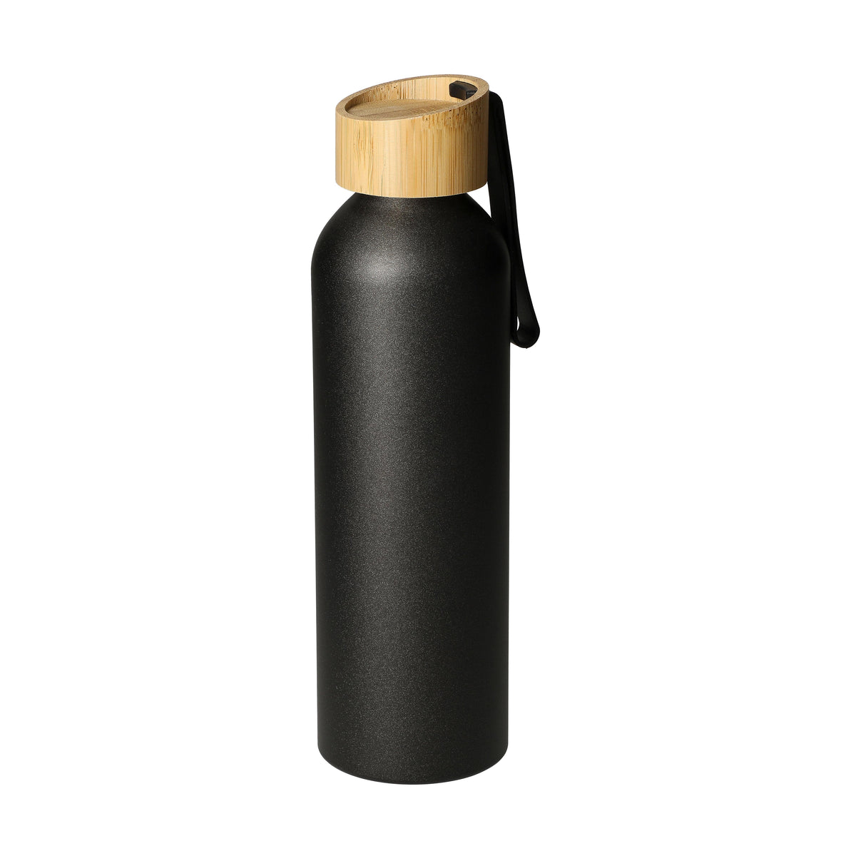 Aluminiumflasche „Bamboo“ 0,6 l als Werbeartikel mit Logo