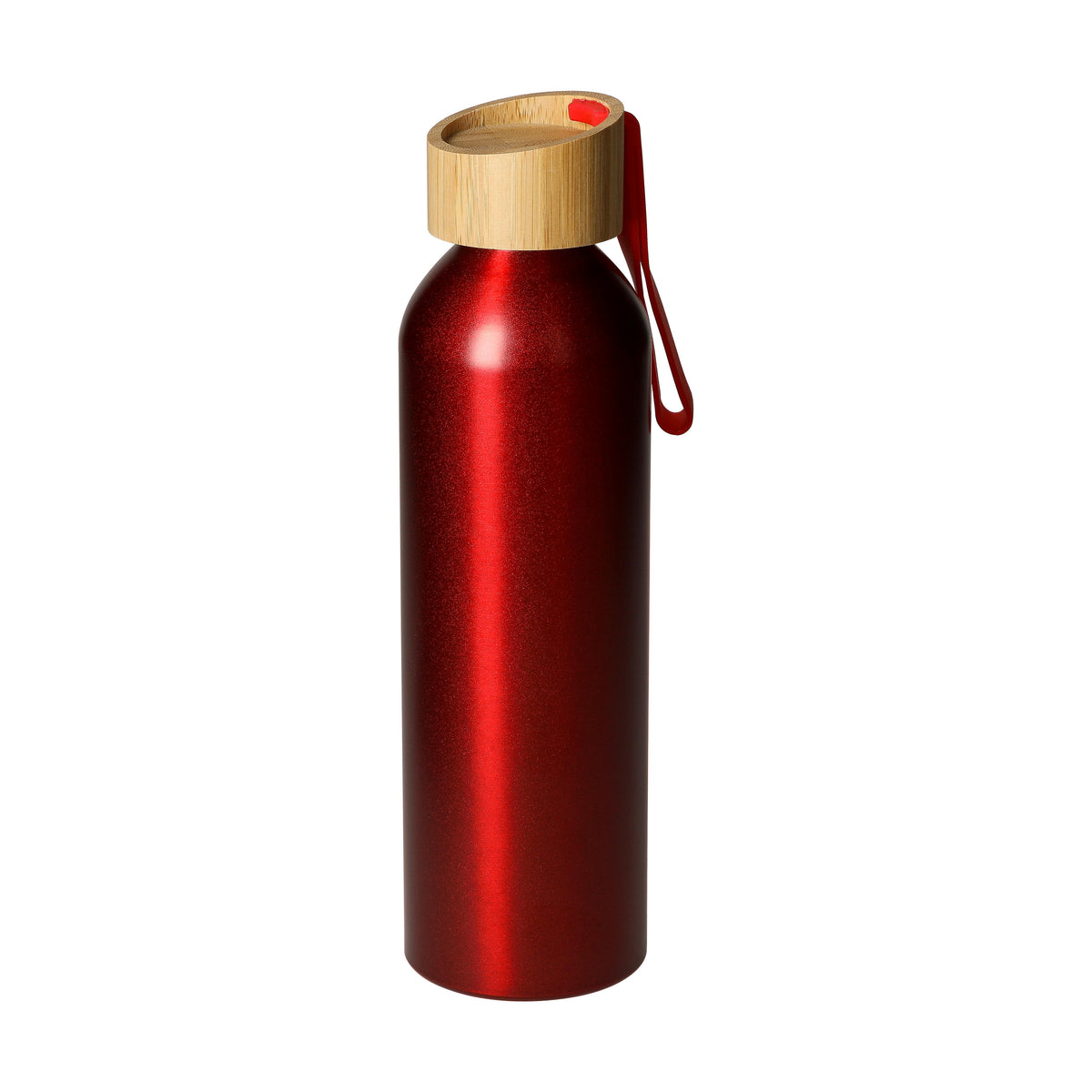 Aluminiumflasche „Bamboo“ 0,6 l als Werbeartikel mit Logo