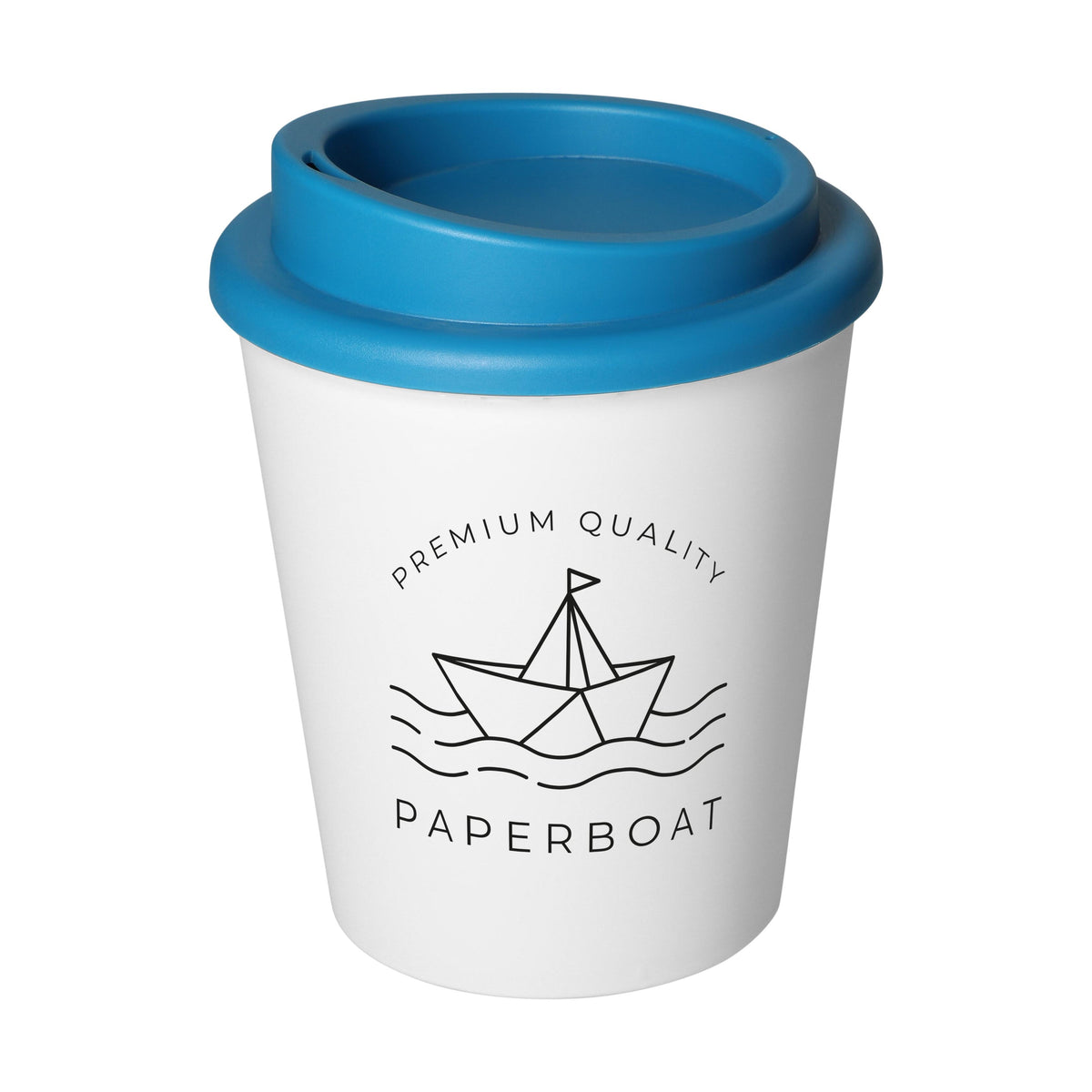 Kaffeebecher „Premium“, small upcycling als Werbeartikel mit Logo