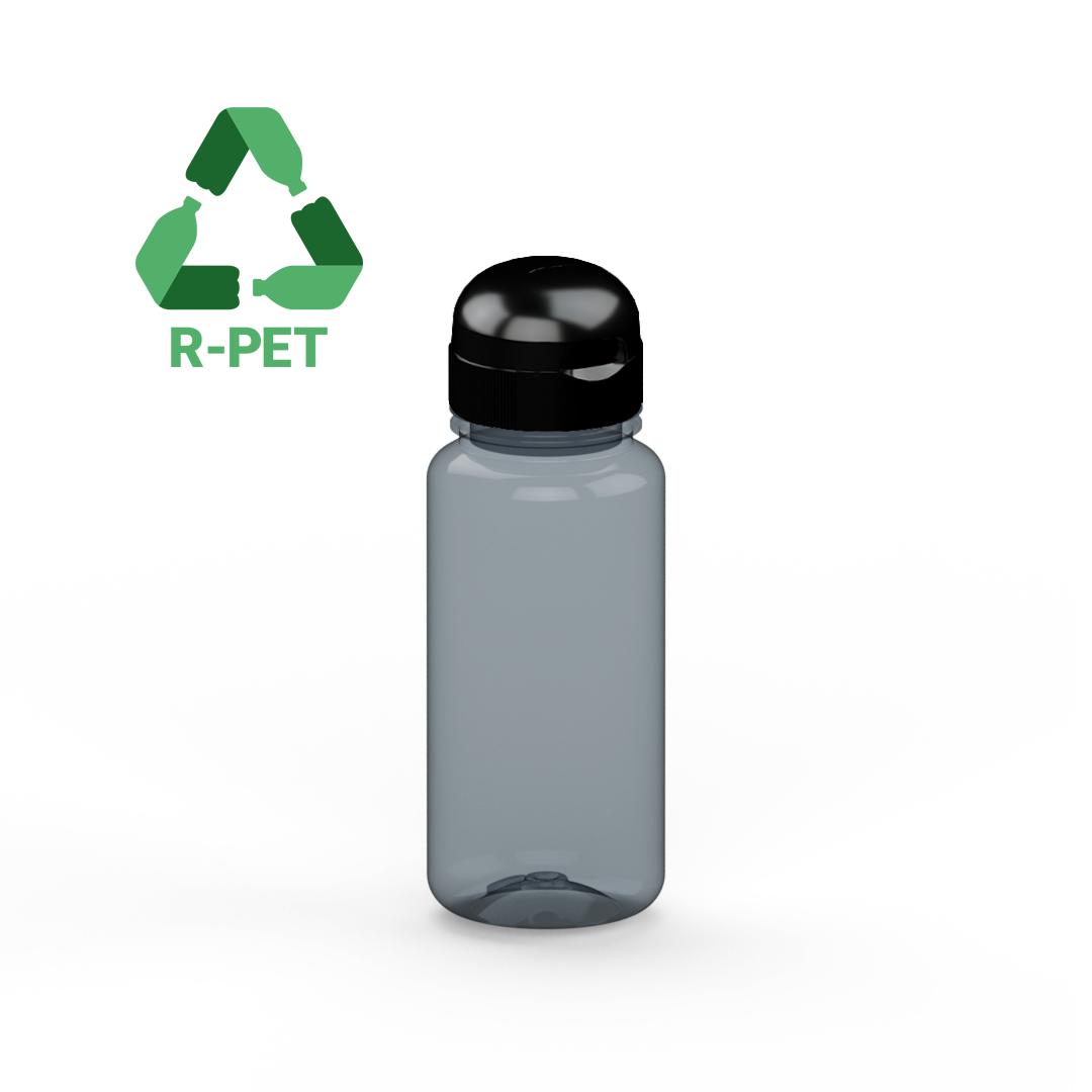 Trinkflasche „Sports“, 400 ml, recycled PET als Werbeartikel mit Logo