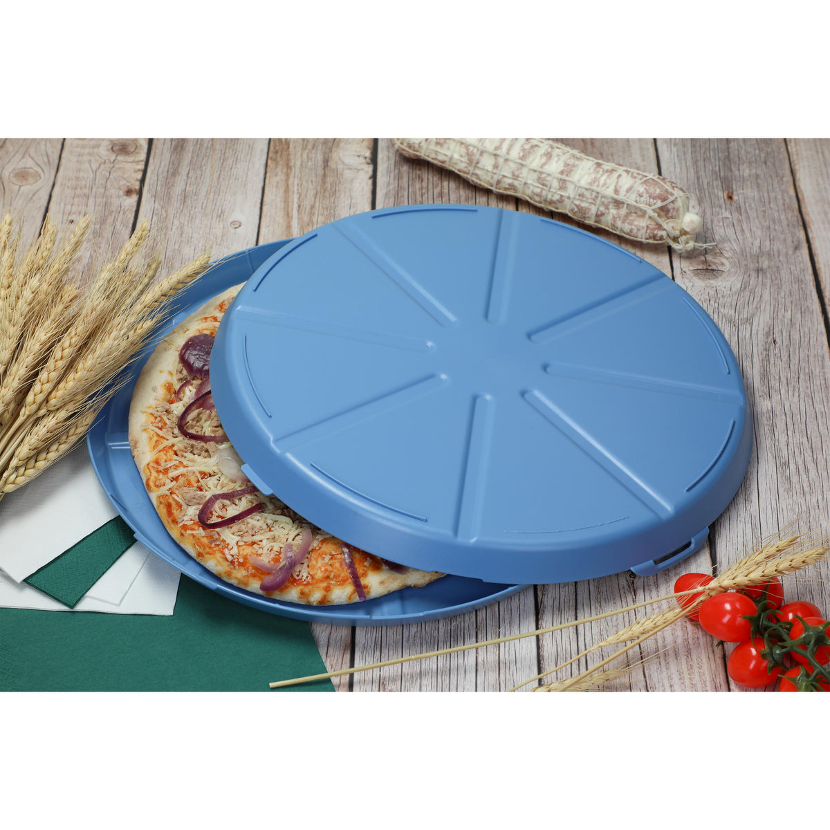 Pizzabox „ToGo“ als Werbeartikel mit Logo