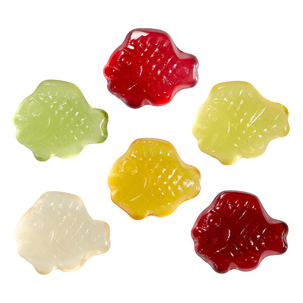 Fruchtgummi STANDARD-Formen 10 g im konventionellen Tütchen – Fisch
