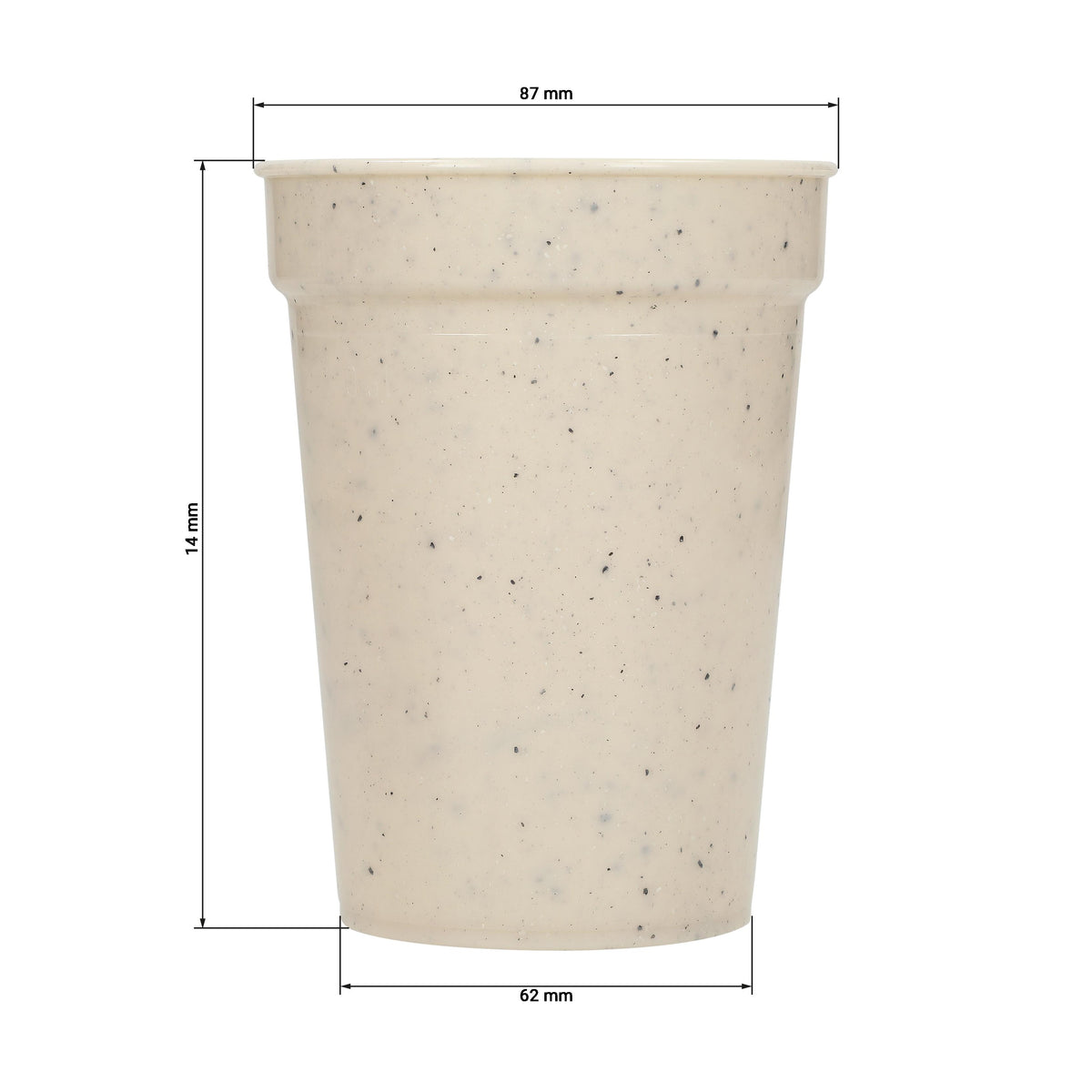 Trinkbecher „Pfand“ 0,3 l, ISCC-zertifiziert als Werbeartikel mit Logo