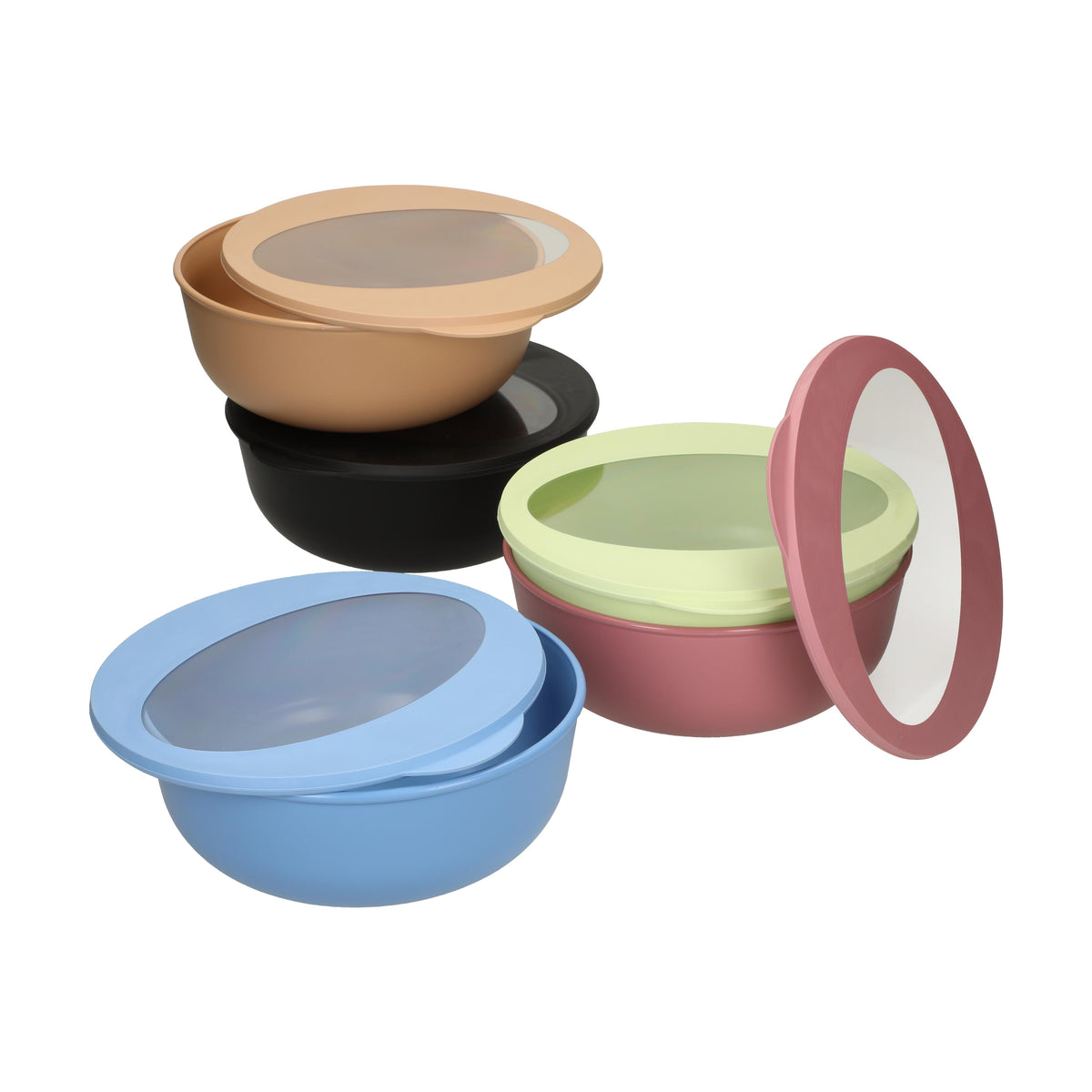 Food-Bowl „ToGo“, Deluxe, 2,2 l als Werbeartikel mit Logo