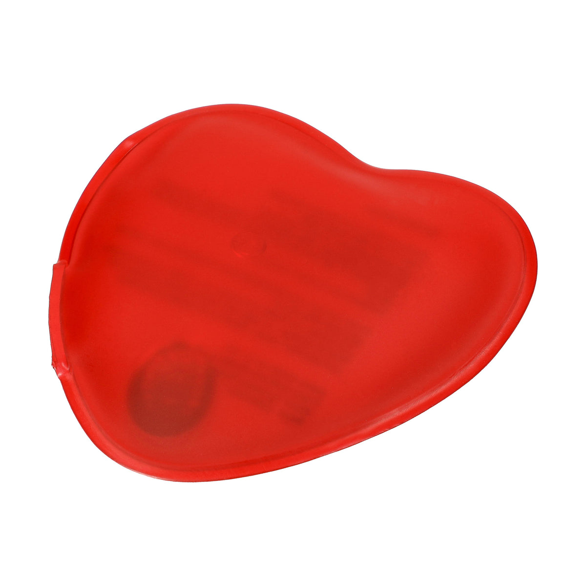 Gel-Wärmekissen „Herz“, klein als Werbeartikel mit Logo