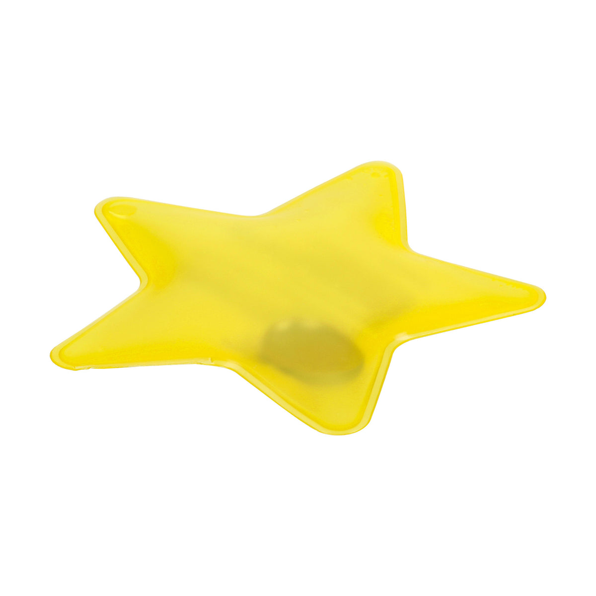 Gel-Wärmekissen „Stern“, klein als Werbeartikel mit Logo