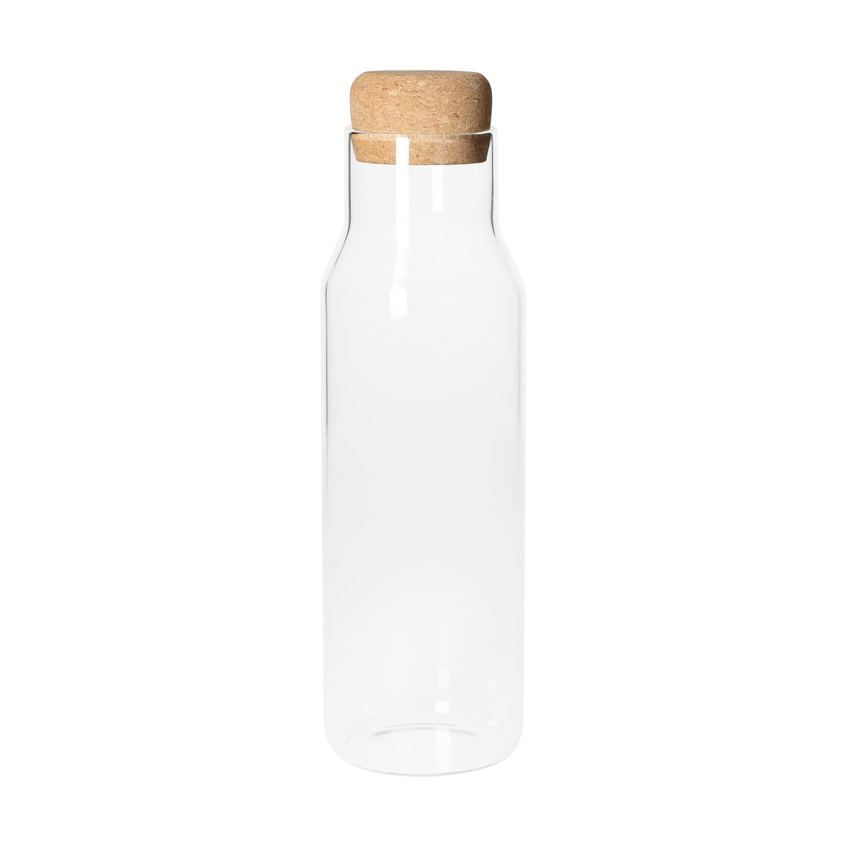 Glaskaraffe „Pour“, 1,1 l als Werbeartikel mit Logo