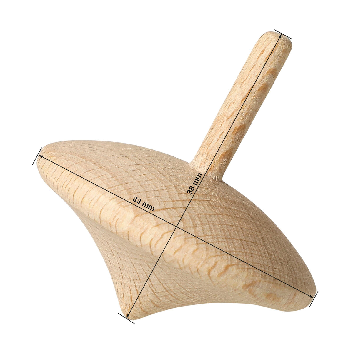 Kreisel „Classic Holz“ als Werbeartikel mit Logo