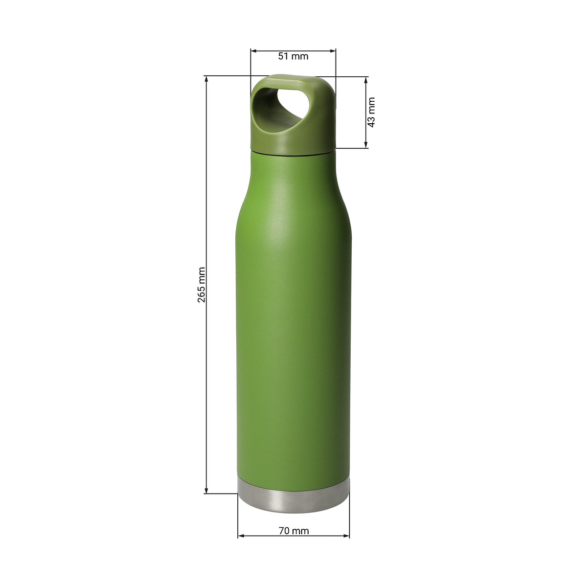 Vakuumflasche „Orlando“, 480 ml als Werbeartikel mit Logo