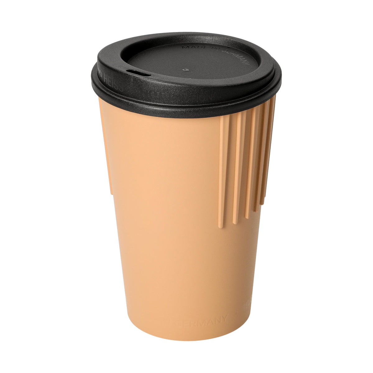 Riffel-Kaffeebecher „ToGo“, 300 ml als Werbeartikel mit Logo