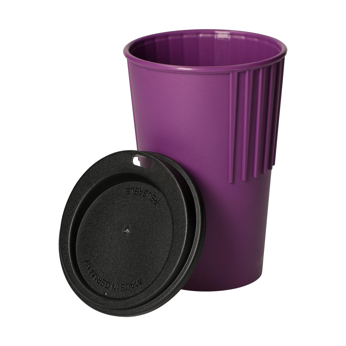 Riffel-Kaffeebecher „ToGo“, 300 ml als Werbeartikel mit Logo