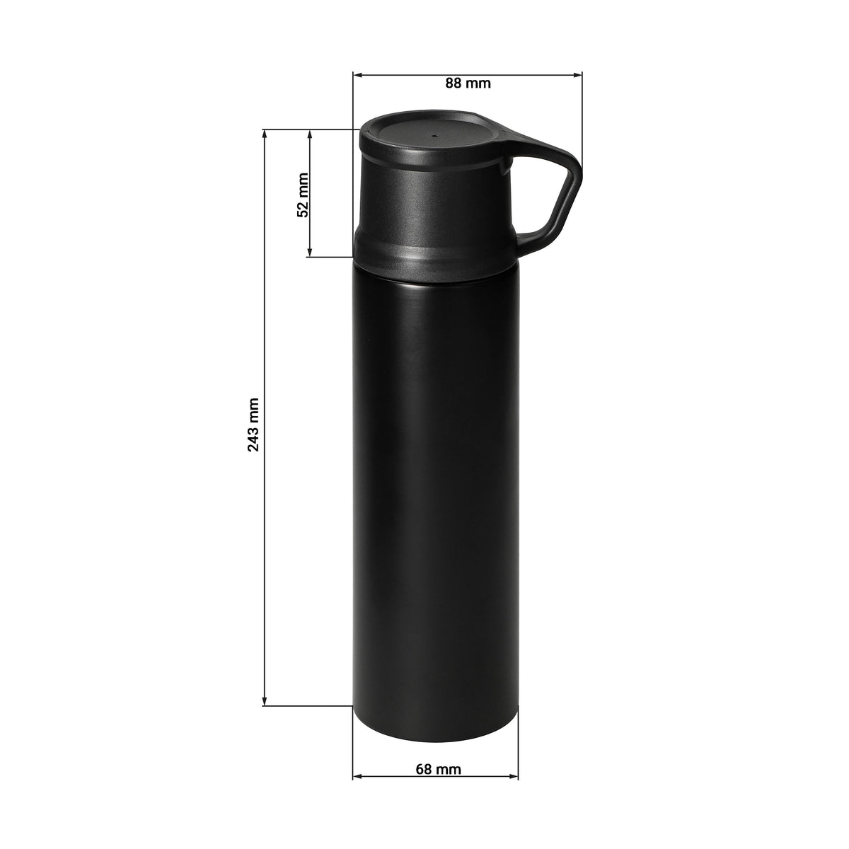 Vakuumflasche „Kibo“, 500 ml als Werbeartikel mit Logo