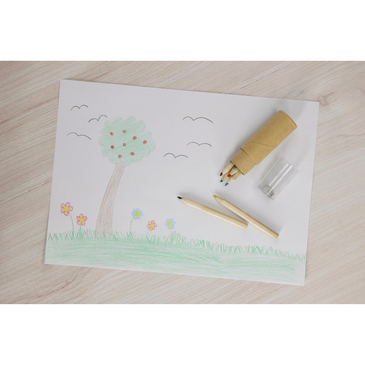 Stifteset „Sharpener“ 6er Set als Werbeartikel mit Logo
