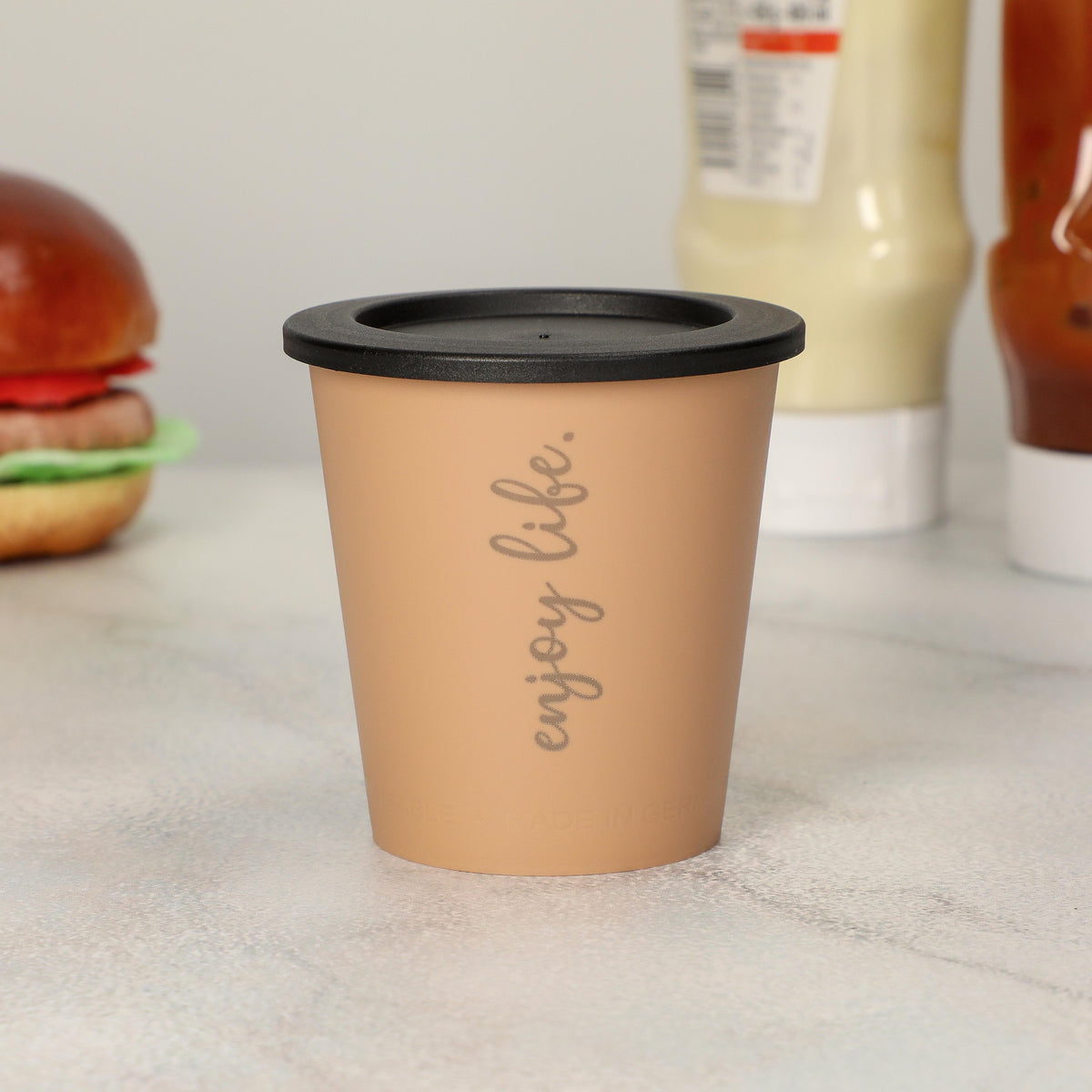 Dipbecher „ToGoPlus“, 200 ml als Werbeartikel mit Logo