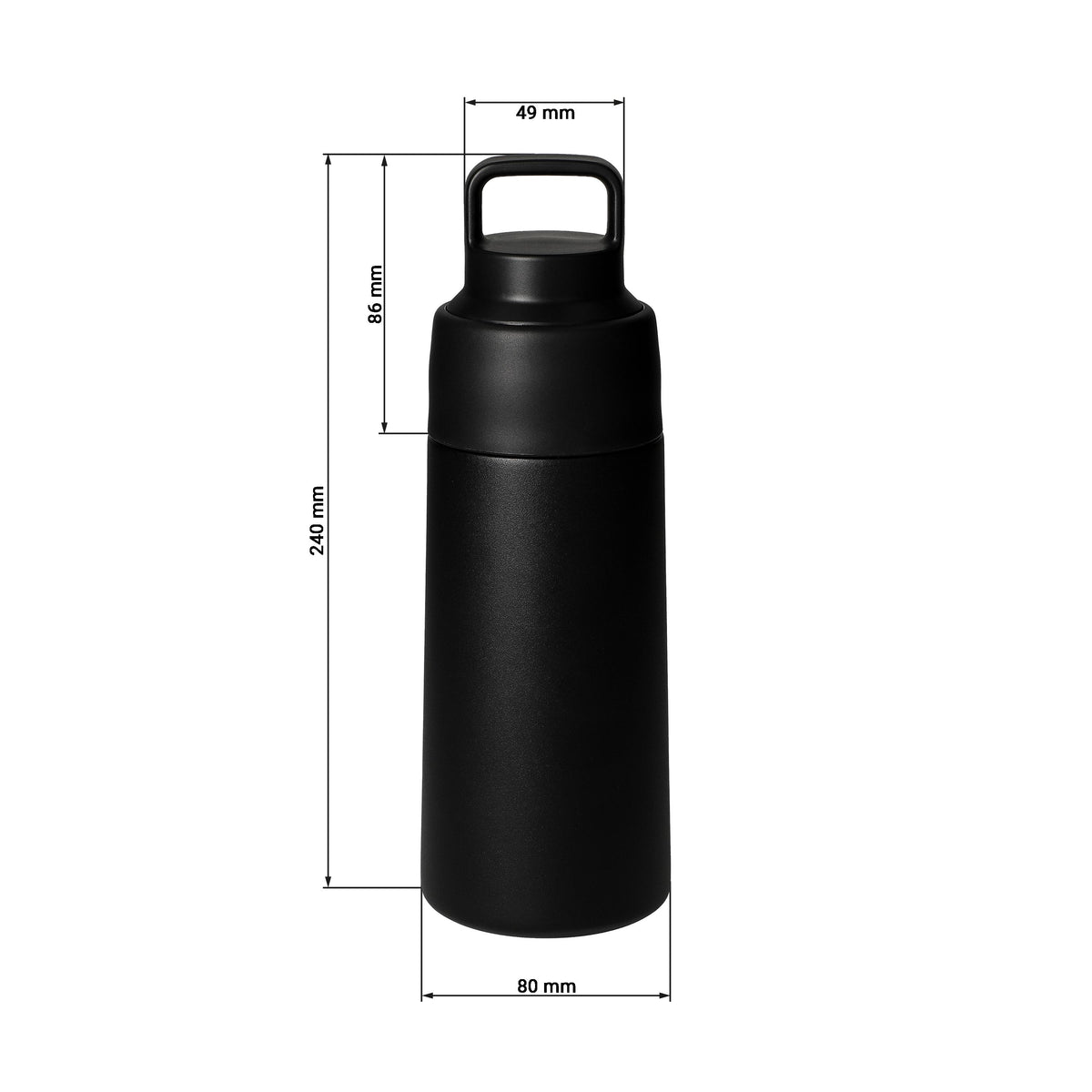 Vakuumflasche „Ampato“, 500 ml als Werbeartikel mit Logo
