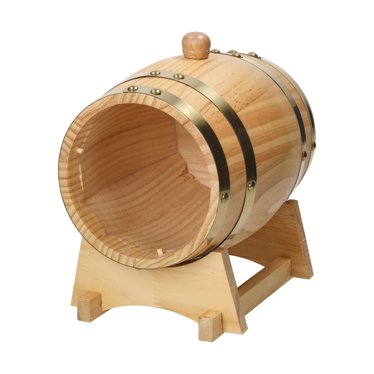 Holzfass „Timber“, 1 l als Werbeartikel mit Logo