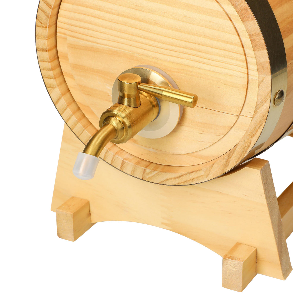 Holzfass „Timber“, 1 l als Werbeartikel mit Logo